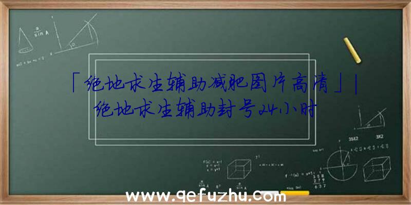 「绝地求生辅助减肥图片高清」|绝地求生辅助封号24小时